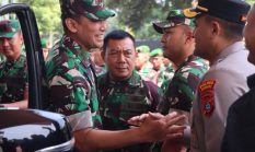 *Wujud Sinergitas TNI-Polri Kapolres Binjai Sambut Kunjungan Pangdam I/BB di Kodim 0203 LKT*