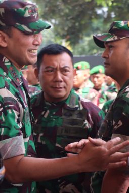 *Wujud Sinergitas TNI-Polri Kapolres Binjai Sambut Kunjungan Pangdam I/BB di Kodim 0203 LKT*