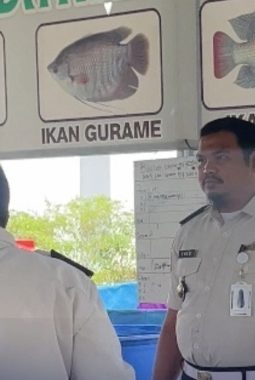 Lapas Narkotika Kelas IIB Rumbai Tebar 2.000 Benih Lele, Wujudkan Pembinaan Kemandirian dan Dukung Program Ketahanan Pangan