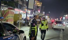 Weekend, Ciptakan Lalu Lintas Aman, Ditlantas Polda Riau Tingkatkan Patroli Hingga Malam Hari