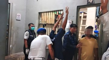 PERKUAT DETEKSI DINI GANGGUAN KAMTIB, LAPAS BANGKINANG GELAR RAZIA BERSAMA SATOPSPATNAL DAN TNI-POLRI
