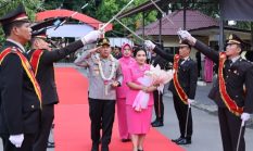 Pisah     Sambut    Kapolres    Langkat, AKBP  David  Triyo:  Terimakasih Atas Dukungan    Selama   Ini