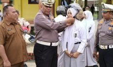 Bangun Generasi Tertib Berlalu Lintas & Cinta Lingkungan, Ditlantas Polda Riau Gelar Police Goes to School di SMAN 19 Pekanbaru