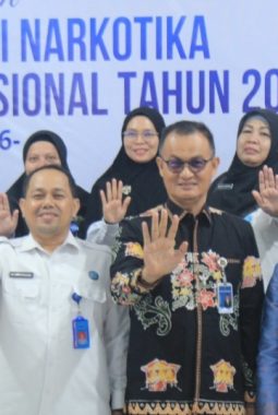 Kalapas Pekanbaru Hadiri Peringatan HANI 2026, Dorong Sinergi Pemberantasan Narkoba