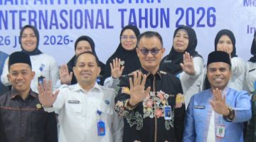 Kalapas Pekanbaru Hadiri Peringatan HANI 2026, Dorong Sinergi Pemberantasan Narkoba