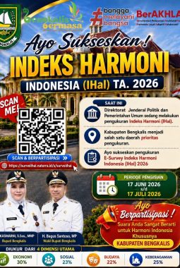 Bupati Kasmarni Ajak Masyarakat Bengkalis Tingkatkan Partisipasi Pengukuran IHal 2026