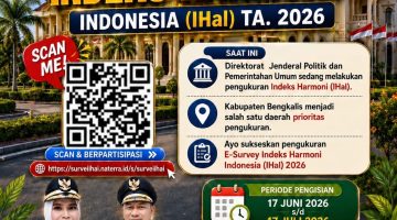 Bupati Kasmarni Ajak Masyarakat Bengkalis Tingkatkan Partisipasi Pengukuran IHal 2026