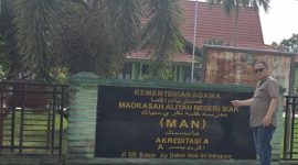 Foto: Gedung Sekolah MAN 1 Siak.