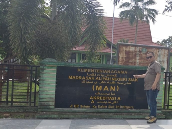 Foto: Gedung Sekolah MAN 1 Siak.