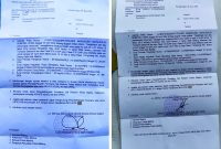 Foto : Dokumen Dua Kali Penerbitan Surat Perintah Penangkapan Terhadap DPO Arihati Ndruru.