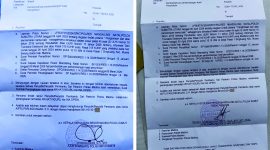 Foto : Dokumen Dua Kali Penerbitan Surat Perintah Penangkapan Terhadap DPO Arihati Ndruru.