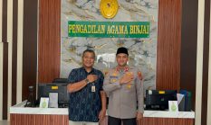 *Kapolres Binjai Bersama PJU Jalin Sinergi dengan Ketua Pengadilan Agama Binjai*