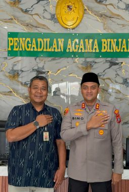 *Kapolres Binjai Bersama PJU Jalin Sinergi dengan Ketua Pengadilan Agama Binjai*