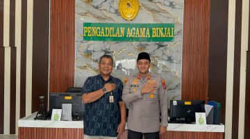 *Kapolres Binjai Bersama PJU Jalin Sinergi dengan Ketua Pengadilan Agama Binjai*