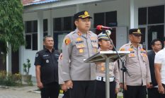 Kapolres Langkat Jadi Pembina Upacara di Yayasan Pendidikan Putra Jaya Jabal Rahman, Berikan Motivasi dan Edukasi Kamtibmas kepada Pelajar