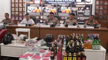 *Polres Binjai Release Pengungkapan Kasus Pembuangan Bayi, Curas, Curat dan Hasil Operasi Pekat Toba 2026*