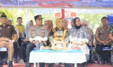 Kapolres Langkat Hadiri puncak peringatan Brandan Bumi Hangus yang ke-79 Pangkalan Berandan