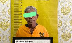 Polres Meranti tangkap Terduga Pelaku Kharhutla di Tanjung Gemuk Barang Bukti Diamankan.