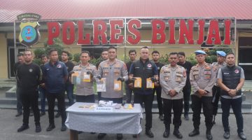 *Polres Binjai Ungkap 18 Kasus Narkotika dalam Tiga Pekan, 20 Tersangka Diamankan*