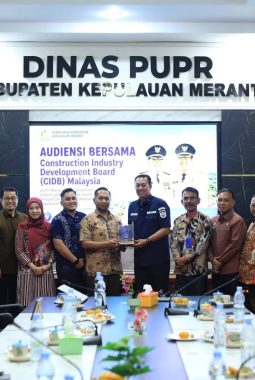 Pemkab Meranti Gandeng CIDB Malaysia Siapkan Tenaga Kerja Konstruksi Bersertifikat