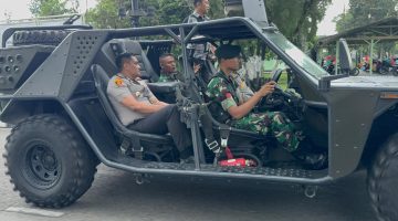 Perkuat Sinergitas TNI-Polri, Kapolres Binjai Bersama PJU Silaturahmi ke Mako Yonif Raider 100/PS.