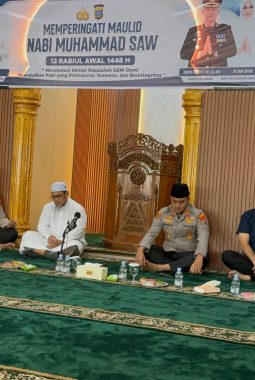 Peringati Maulid Nabi Muhammad SAW 1448 H, Polres Binjai Ajak Personel Teladani Akhlak Rasulullah