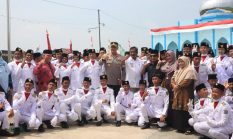Kapolres Binjai Dukung Generasi Muda Melalui Pembukaan Aksadaya Perlombaan Pengibaran Bendera Dan Vapor