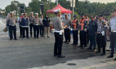 TINGKATKAN KEDISIPLINAN BERLALU LINTAS, SUBDIT GAKKUM DITLANTAS POLDA RIAU BERSAMA STAKEHOLDER TERTIBKAN KENDARAAN ODOL