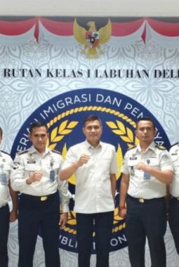 Rutan Kelas 1 Labuhan Deli Terima Kunjungan Kerja Staf Khusus Kemenimipas