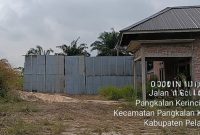 Foto: Gudang diduga salah satu kamuflase dari Gudang penimbunan BBM di Pangkalan Kerinci.