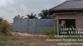 Foto: Gudang diduga salah satu kamuflase dari Gudang penimbunan BBM di Pangkalan Kerinci.