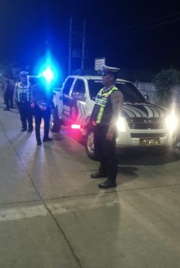 Antisipasi Geng Motor hingga Balap Liar, Satlantas Polres Langkat Gelar Patroli UKL di Stabat