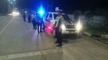 Antisipasi Geng Motor hingga Balap Liar, Satlantas Polres Langkat Gelar Patroli UKL di Stabat