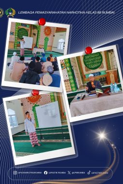 MEMBENTUK PRIBADI YANG RELIGIUS LAPAS NARKOTIKA RUMBAI BERIKAN PEMBINAAN KEROHANIAN MELALUI PEMBELAJARAN FIQIH DAN TAHSIN Al-QURAN