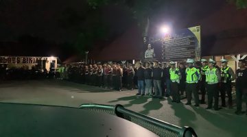 Perkuat Sinergitas Kapolres Binjai Bersama Forkopimda Laksanakan Patroli Gabungan Skala Besar