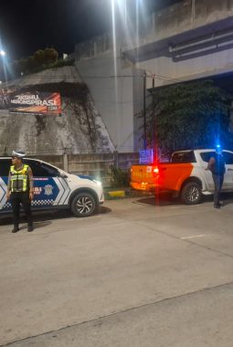 Antisipasi Aksi Balap Liar Premanisme dan Knalpot Brong,Tim UKL Polres Langkat Laksanakan Patroli Malam