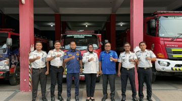 Perkuat Kesiapsiagaan Bencana, Lapas Pekanbaru Bangun Sinergi dengan BPBD dan DPKP