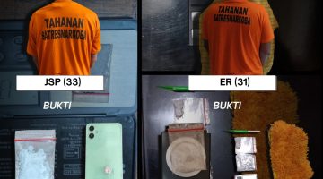 Komitmen Perangi Narkoba, Satresnarkoba Polres Binjai Tangkap Dua Pengedar Dan Amankan Barang Bukti Sabu