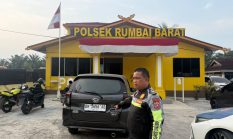 Sat PJR Gerak Cepat Lindungi Warga dari Upaya Penarikan Kendaraan di Gerbang Tol Muara Fajar