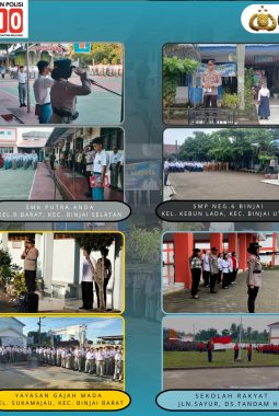 Wujudkan Generasi Muda Berkarakter, Kapolres Binjai Dorong Program “Police Go To School