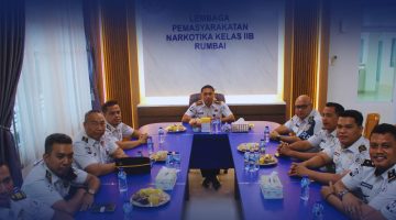 Jajaran Lembaga Pemasyarakatan Narkotika Kelas IIB Rumbai
