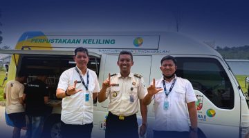 JENDELA DUNIA DIBALIK JERUJI LAYANAN PUSTAKA KELILING DINAS PERPUSTAKAAN DAN KEARSIPAN KOTA PEKANBARU SAPA WARGA BINAAN LAPAS NARKOTIKA RUMBAI