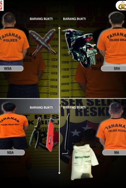 Kapolres Binjai Tegaskan Komitmen Berantas Curat, Empat Pelaku Diamankan