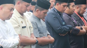 Shalat Istisqa Bersama Warga Binaan, Lapas Pekanbaru Perkuat Pembinaan Kerohanian dan Kepedulian Lingkungan