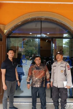 Wujudkan Rasa Aman Beribadah, Polsek Stabat Gelar Pengamanan Ibadah Minggu Kasih