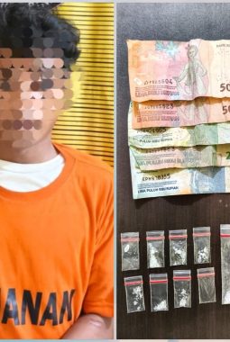 8 Paket Sabu 4,67 Gram Diamankan, Satresnarkoba Polres Binjai Tangkap Terduga Pengedar di Binjai Barat