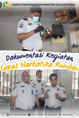 TINJAU PROGRAM KETAHANAN PANGAN KALAPAS NARKOTIKA RUMBAI LAKUKAN PENGECEKAN PERAWATAN PEMBENIHAN MELON
