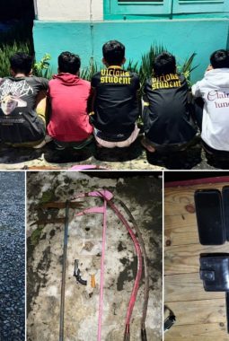 Tim Libas Polres Binjai Gagalkan Rencana Tawuran, 9 Remaja Diamankan Bersama Senjata Tajam