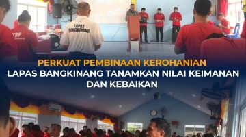 PERKUAT PEMBINAAN KEROHANIAN, LAPAS BANGKINANG TANAMKAN NILAI KEIMANAN DAN KEBAIKAN