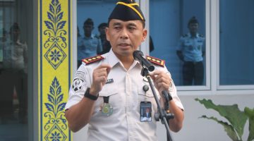 PERKUAT DISIPLIN DAN TANGGUNG JAWAB DIAWAL PEKAN LAPAS NARKOTIKA RUMBAI LAKSANAKAN APEL PAGI SENIN DENGAN PENUH KHIDMAT